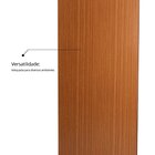 Folha De Porta Madeira Lisa 210x90cm Espessura 3,5cm Melamíni