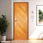 Folha De Porta Madeira Maciça Angelim 210cm X 62cm Almofadas