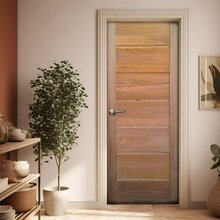 Folha De Porta Madeira Maciça Angelim 210cm X 70cm Sete Régua