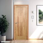 Folha De Porta Madeira Maciça Angelim 210cm X 72cm Parquet Ve
