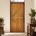 Folha De Porta Madeira Maciça Angelim 210cm X 82cm Celeiro Jo