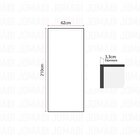 Folha De Porta Madeira Maciça Angelim 210cm Z 62cm Parquet Ve