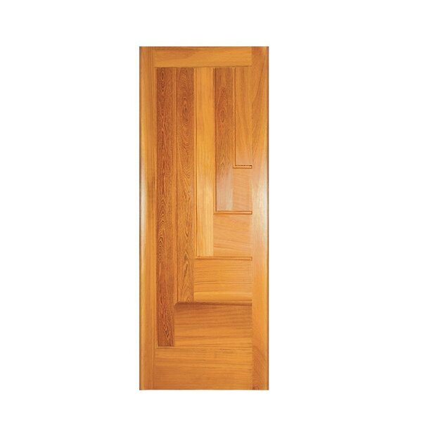 Folha De Porta Madeira Maciça Angelim 210x60x3,3 Sete Réguas
