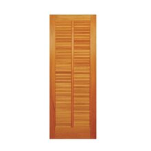 Folha De Porta Madeira Maciça Angelim 210x62x3,3 Veneziana Jo