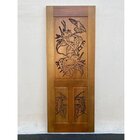 Folha De Porta Madeira Maciça Entalhada Ninho 80x210x3,5cm Ce