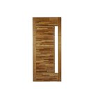 Folha De Porta Madeira Maciça Tauari Parquet Horizontal Vl Na