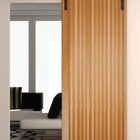 Folha De Porta Madeira Ripada Tauari 210x70cm Faroni Mapaf  N