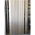 Folha De Porta Madeira Ripada Tauari 210x72cm Faroni Mapaf  N