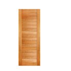 Folha De Porta Madeira Tauari 210x72cm Malta Mapaf  Marrom-cl