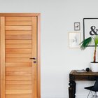 Folha De Porta Madeira Tauari 210x82cm Malta Mapaf  Marrom-cl