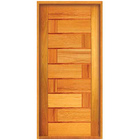 Folha de Porta Pivotante Decorada de Madeira Maciça Cedro Ambos os Lados 2,10x1,20m 374 Galon