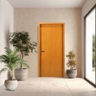Folha De Porta S/f 2100x900x35 Gitale Portas Marrom