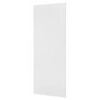Folha de Porta de Madeira Sarrafeada Liso Pintura UV Branco 2,10x0,70m Artens