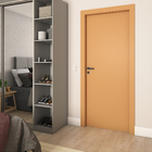 Folha de Porta de Madeira Sarrafeada Liso Pintura UV Curupixá 2,10x0,90m Artens