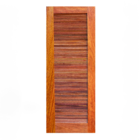 Folha de Porta de Giro Veneziana Madeira Maciça Natural Cedro Modelo 334 2,10x0,72m Galon