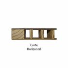 Folha Lisa Padrão Imbuia Sarrafeada 72 X 2.10