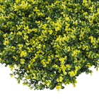 Folhagem Artificial Buxus 100x100cm Verde Tenax