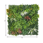 Folhagem Artificial Jungle 100x100cm Verde Tenax