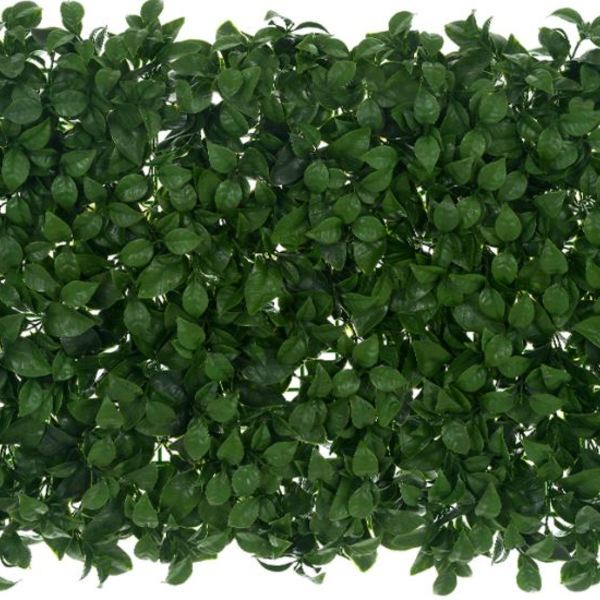 Folhagem Artificial Placa Grama Verde 40x60cm Mod6