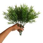 Folhagem Artificial Planta Imita Bambu Artificial 5 Buques Pa