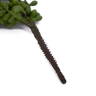 Folhagem Artificial Sedum Pendente Para Jardim X4 Verde 48 Cm