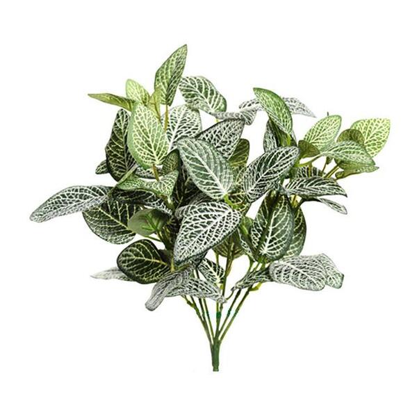 Folhagens Artificiais Kit 3 Buquês De Fitonia Para Arranjos 4