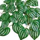 Folhagens Artificiais Kit 8 Galhos De Folhas De Melancia No A