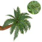 Folhagens Artificiais Realistas 7 Unidades De Alta Qualidade