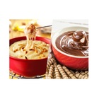 Fondue Bowl Ceramica Vermelho 6 Pçs