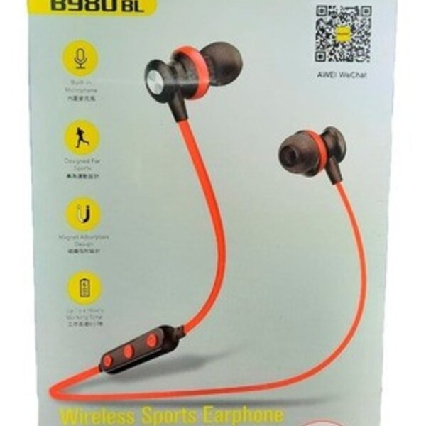 Fone Bluetooth Awei B923bl Com Ima Sport Preto