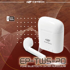 Fone Bluetooth Tws C3tech Ep-tws-20wh Branco