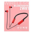 Fone Bluetooth Zw-81 Vermelho