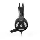 Fone Com Microfone Gamer Stereo 2 P2 H100 Preto Hp