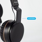 Fone De Ouvido Bluetooth F-048g Gold Hoopson