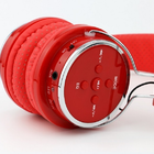 Fone De Ouvido Bluetooth Micro Sd Mp3 Rádio Fm Player - Verme