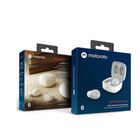 Fone De Ouvido Bluetooth Motorola Moto Buds 100 Branco