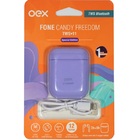 Fone De Ouvido Candy Tws Bluetooth 5.0 Free Oex Tws11 Lilas