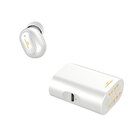 Fone De Ouvido Com Microfone Do Tipo Airphone Branco Maketech