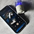 Fone De Ouvido E Caixa De Som Alto Falante Bluetooth Branco