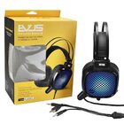 Fone De Ouvido Evus Vibration Pc Gamer F-04 3,5mm Preto