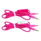 Fone De Ouvido Feminino Dobrável Com Mic., Controle De Volume