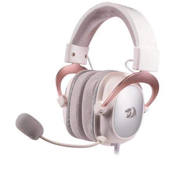 Fone De Ouvido Gamer Redragon Hero Headset Branco - H530-w