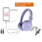 Fone De Ouvido Headphone Altomex A-872 Stereo Microfone Branco