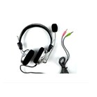 Fone De Ouvido Headphone Headset Microfone P2 Ley-301 Prata
