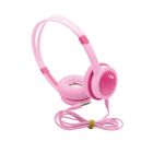 Fone De Ouvido Headphone Kids Go Infantil Rosa I2go*
