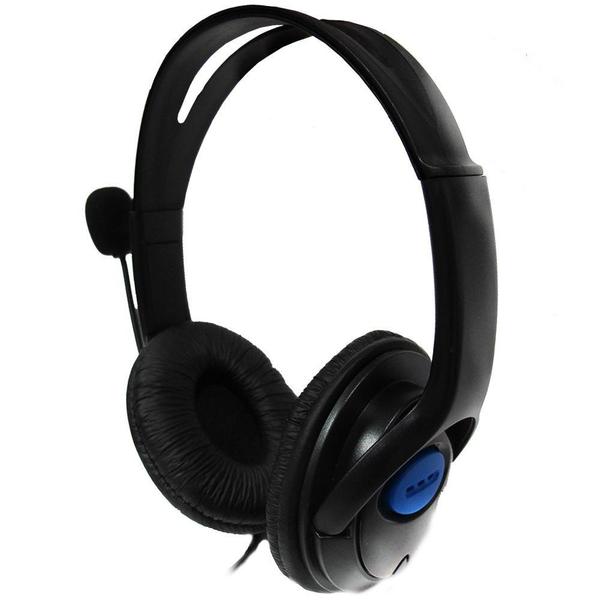 Fone De Ouvido Headset Estéreo Para Ps4 Playstation 4 Com Mic