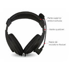 Fone De Ouvido Headset K-mex Ar-s7500 Com Micro S/ Logo Preto
