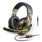 Fone De Ouvido Headset Microfone Gamer Camuflado