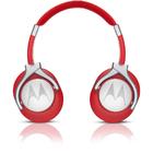 Fone De Ouvido Motorola Pulse Max Vermelho - Headphone Cabo D