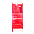 Fone De Ouvido Pace 115 Anti Ruído Vermelho - Motorola